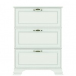 Тумба для обуви Tiffany 3D вудлайн кремовый