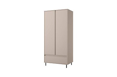 MONA Шкаф 2DG1S. Цвет ГЛИНЯНЫЙ СЕРЫЙ
