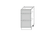 Tapio, шкаф-стол 3S/40-46 (серый / дуб снежный)