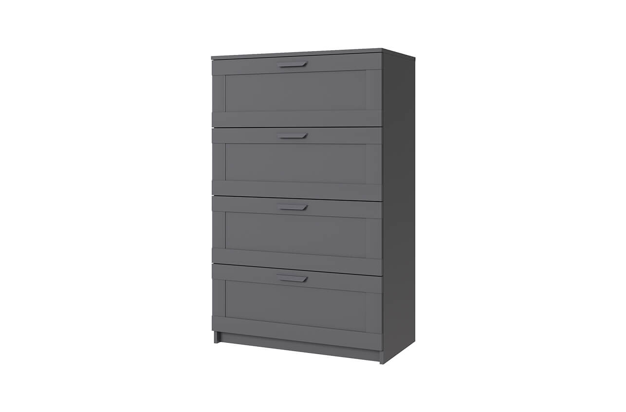 Скаген, Комод 4S/78. Цвет ГРАФИТ