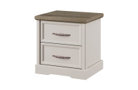 TOSCANA NEW, Тумба прикроватная 2S. Цвет ПЕРСИДСКИЙ ЖЕМЧУГ/КАНЬОН