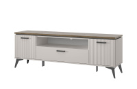 VINATI, Тумба RTV 2D1SN. Цвет ПЕРСИДСКИЙ ЖЕМЧУГ/ АМАРОК