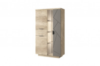 Kaylas, шкаф с витриной 1V2D1S - P