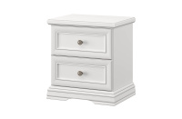 SEVILLA, Тумба прикроватная 2S. Цвет БЕЛЫЙ