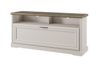 TOSCANA NEW, Тумба RTV 1D2N. Цвет ПЕРСИДСКИЙ ЖЕМЧУГ/КАНЬОН