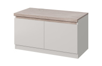 LIMA, Тумба для обуви 2D. Цвет ПЕРСИДСКИЙ ЖЕМЧУГ/ МАДУРА