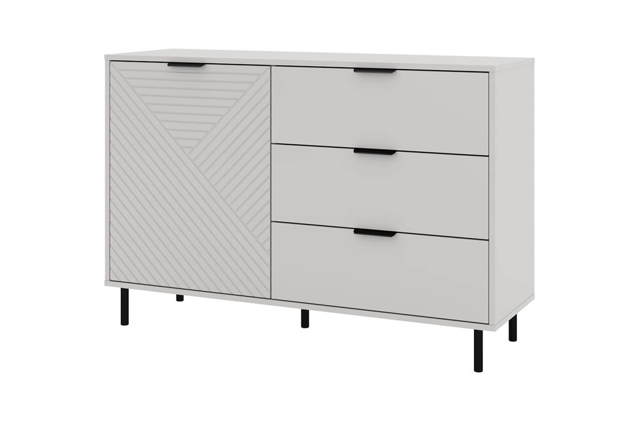 RUNA, Тумба 1D3S. Цвет ПЕРСИДСКИЙ ЖЕМЧУГ/ АМАРОК