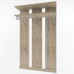 Вешалка Oskar 90 (дуб санремо / дуб бордо)