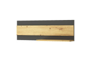 DYLAN, Полка навесная. Цвет ГРАФИТ/ДУБ АРТИСАН