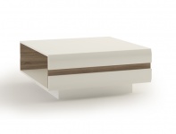 LINATE, Стол журнальный  / TYP 70. Цвет БЕЛЫЙ/СОНОМА ТРЮФЕЛЬ (распродажа)