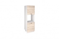 Кухонный шкаф Alesia 2D1N/60-F1 сосна винтаж