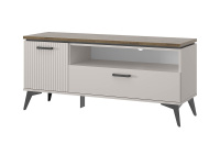 VINATI, Тумба RTV 1D1SN. Цвет ПЕРСИДСКИЙ ЖЕМЧУГ/ АМАРОК