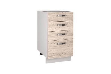 Кухонный шкаф-стол Alesia 4S/40-F1 сосна винтаж