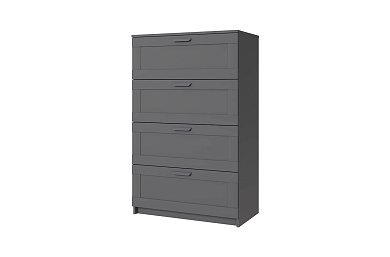 Скаген, Комод 4S/78. Цвет ГРАФИТ
