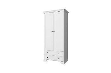 TIFFANY, Шкаф 2DG2S. Цвет БЕЛЫЙ