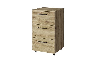 DOORSET, Тумба выкатная 3S. Цвет ДУБ НАВАРРА