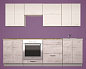 Кухонный шкаф под мойку Alesia 2D/60-F1 сосна винтаж