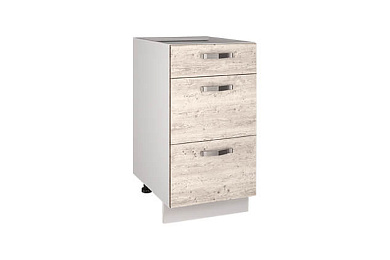 Кухонный шкаф-стол Alesia 3S/40-F1 сосна винтаж