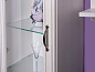 Шкаф с витриной Tiffany 1V2S вудлайн кремовый