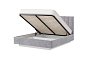 Кровать SABRINA 180 с подъемником. Цвет NEBBY 025