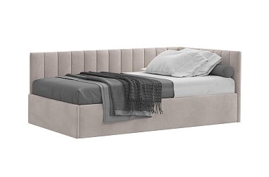 Кровать SINGLE 120 угловая с подъемником. Цвет SIMPLE 42