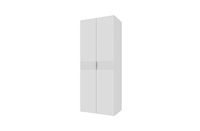 SIMPLE Шкаф 2DG. Цвет БЕЛЫЙ / МОНТЕ / ДЖЕЛАТО