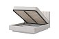 Кровать SABRINA 160 с подъемником. Цвет AOPLUSH PEBBLE
