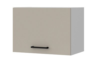 ALESIA Шкаф настенный 1DG/50 F1. Цвет СЕРЫЙ / ГЛИНЯНЫЙ СЕРЫЙ