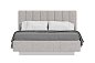 Кровать SABRINA 180 с подъемником. Цвет NEBBY 304