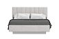 Кровать SABRINA 160 с подъемником. Цвет AOPLUSH PEBBLE