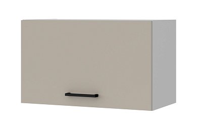 ALESIA Шкаф настенный 1DG/60 F1. Цвет СЕРЫЙ / ГЛИНЯНЫЙ СЕРЫЙ